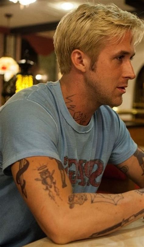 Ryan Gosling Place Beyond The Pines Hottttttt🔥 Ryan Gosling Tattoos Ryan Gosling Haircut