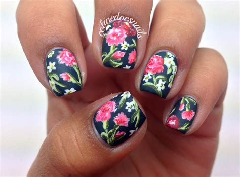 Hello my loveliesin today's toe nail art tutorial i will show you how to do flower pedicure at home. Nails By Celine: Floral Nail Art & Tutorial
