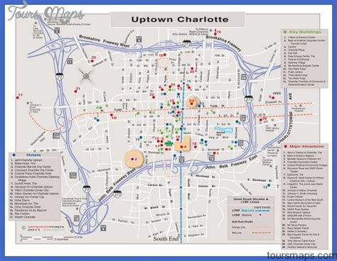 Charlotte Map Tourist Attractions