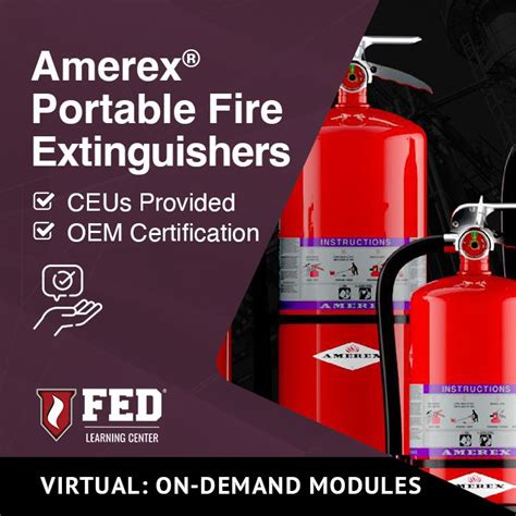 Amerex® Portable Fire Extinguishers Fed Learning Center