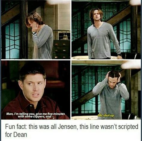 Supernatural Jensen Ackles And Dean Winchester Image Supernatural Funny Supernatural