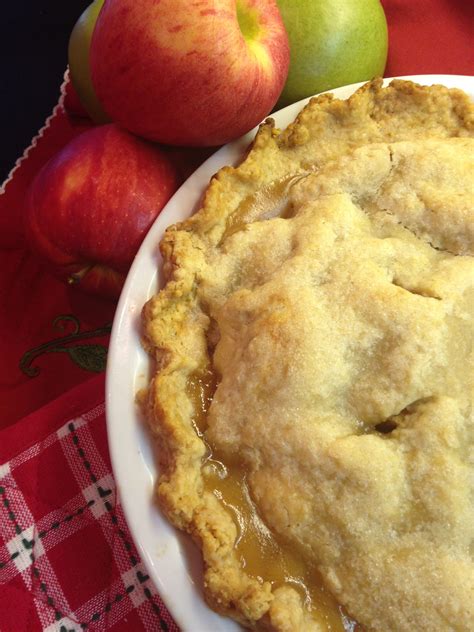 Simple Apple Pie Fresh Apples And Homemade Pastry Easy Apple Pie Homemade Recipes Homemade