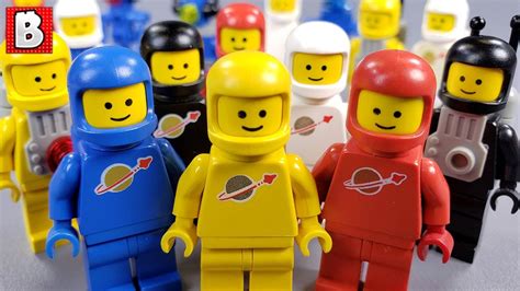 every lego classic space minifigure ever made youtube