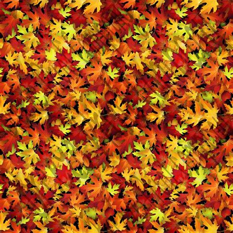 Patterned Vinyl Autumn Leaves Pattern Printed Craft Vinyl Etsy