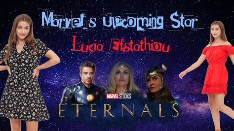 Eternals Cast Lucia Efstathiou Things You Didn T Know About Her Youtube