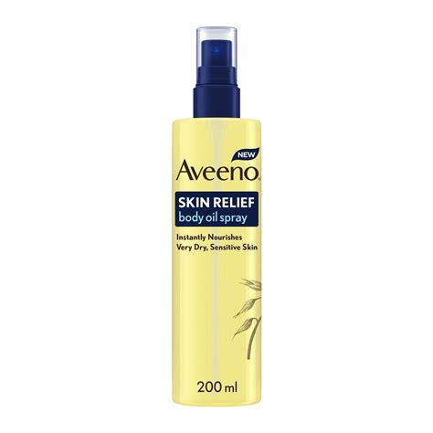 Aveeno Skin Relief Body Oil Spray 200ml Feelunique