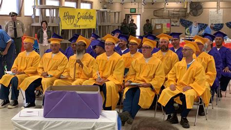 Soledad Prison Celebrates Inmate Ged College Graduation