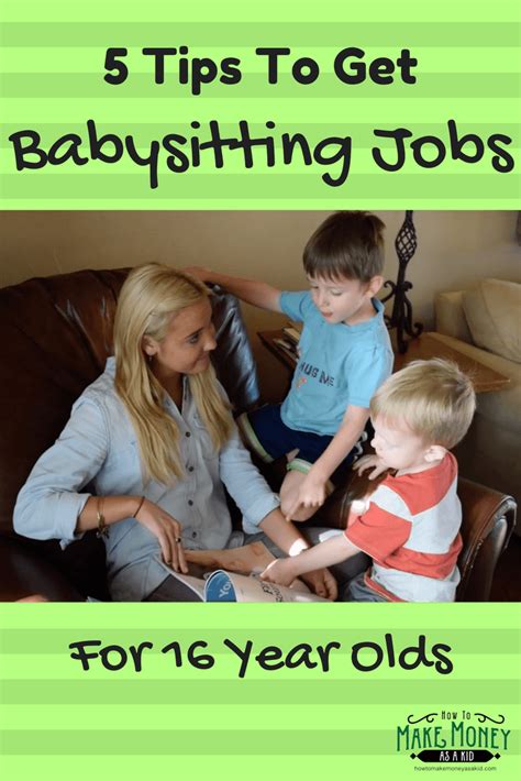 How to make money as a 12 year old: Easy! Babysitting Jobs for 16 year olds | 5 Quick Tips