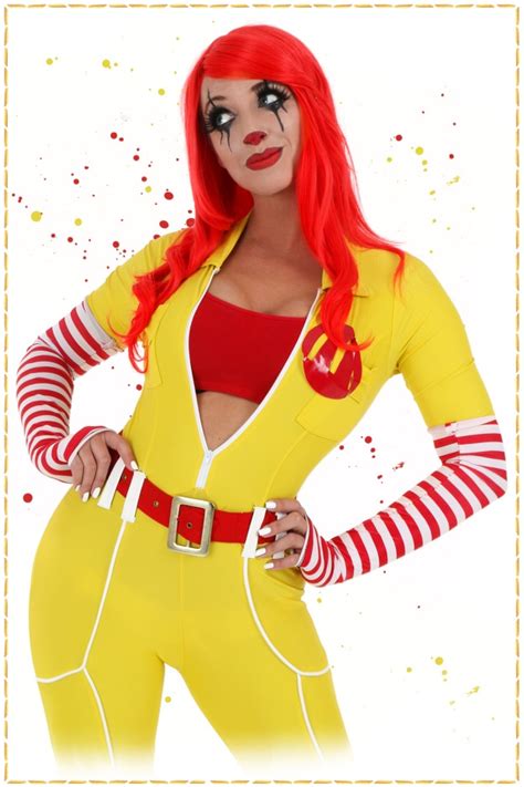 DIY Sexy Ronald McDonald Costume HalloweenCostumes Com Blog