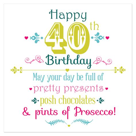 Throw away all bad thoughts! Happy 40th Birthday... - Juicy Lucy Designs