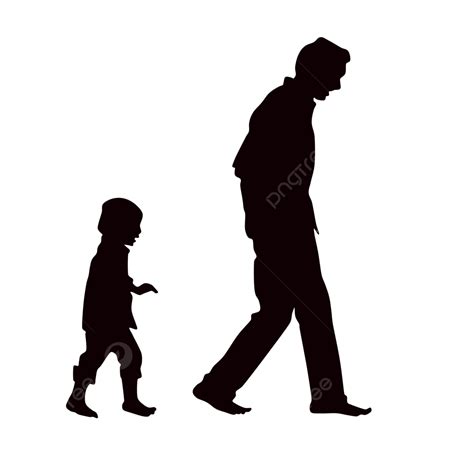 Fathers Day Silhouette Transparent Background Father S Day Silhouette