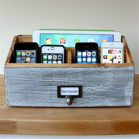 Tech shelf is a place to store and charge your phone easily and wirelessly. 16 Charging Station Ideas to Eliminate Device Clutter