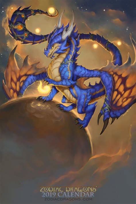 2019 Zodiac Dragon Scorpio Dragon Zodiac Mythical Dragons Dragon