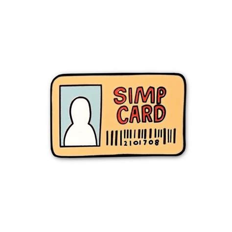 Simp Card Arthur Meme Pin 90s Cartoon Social Media Twitter Etsy