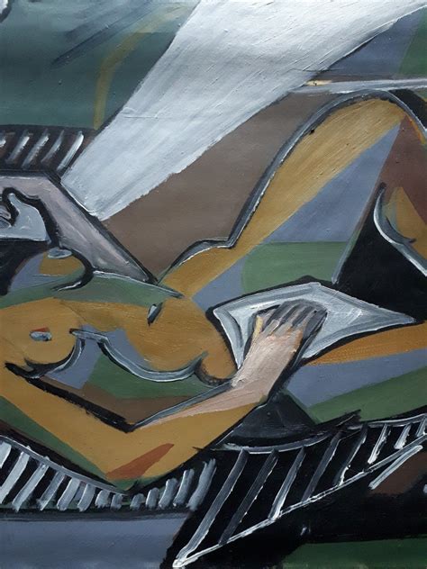 Proantic Marceau Constantin 1918 2017 Oil On Canvas Lying Nude 1955