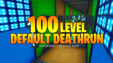 100 Level Default Deathrun Island By Jduth96 Fortnite Creative Map Code