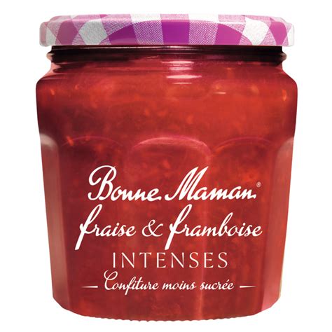 Bonne Maman CONFITURE INTENSE FRAISE FRAMBOISE En Promo 1 Vendeur