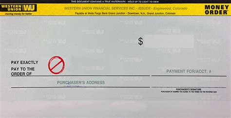 Each institution's money order may differ slightly in appearance as. How To Fill Out a Money Order | Western Union