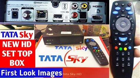 Tata Sky 2019 Hd Set Top Box First Look And Unboxing Hd Set Top Box