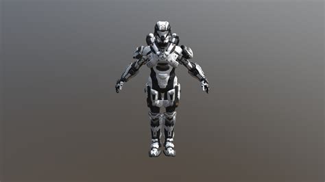 Recruit Halo 5 Model 3d Model By Chaosnarwhal Esdpro117 388f506