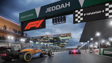 First Look Fastest Ever F1 Street Circuit Revealed For Saudi Arabian