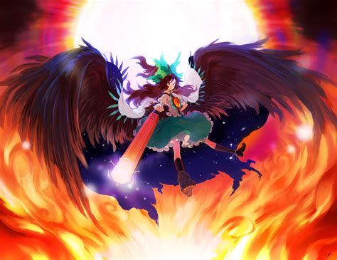 Wallpaper Id 1075076 Touhou Utsuho Reiuji 720p Anime Free Download