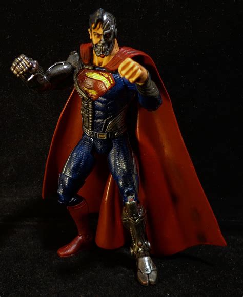 Based superman fans were chosen by warner bros. Stronox Custom Figures: DC Movie Masters Cyborg Superman