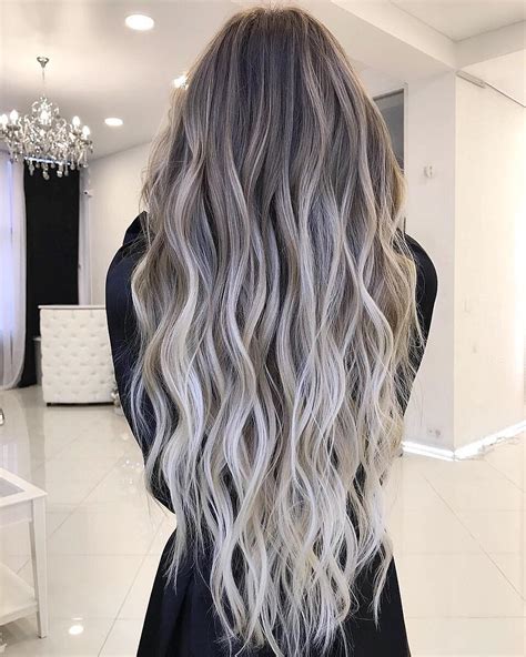 Choosing a vibrant hair color for dark hair can be difficult. 10 Balayage-Ombre Long Hair Styles from Subtle to Stunning ...