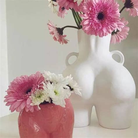 Female Form Booty Vase Nude Woman Body Bust Flower Vase Etsy