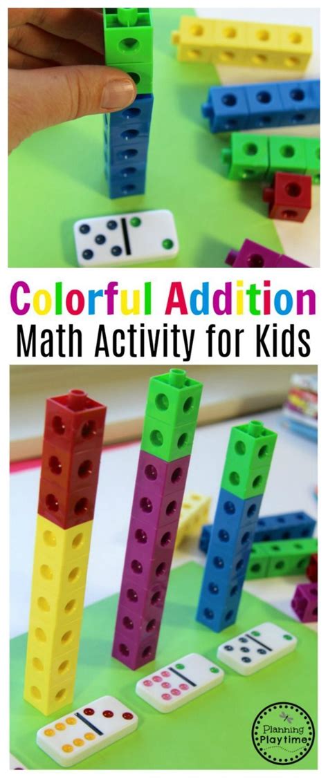 Hands On Kindergarten Addition Fun Math Activity For Kids In 2020