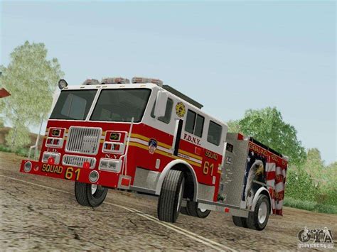 Seagrave Marauder Fdny Squad 61 Para Gta San Andreas