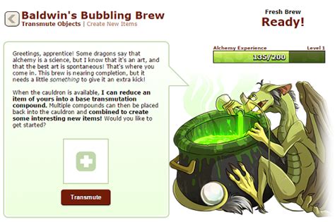 Can be brewed starting at level 2. Guide A beginner's guide to Alchemy | Guides | Flight Rising