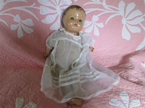 1940s Composition Crier Baby Doll By Ronniessequel On Etsy