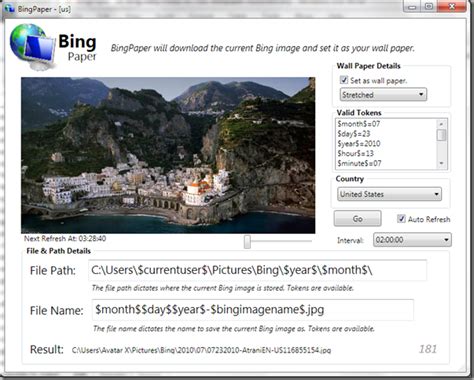 Appatic Bingpaper Set Bing Daily Photo As Your Wallpaper Automatically