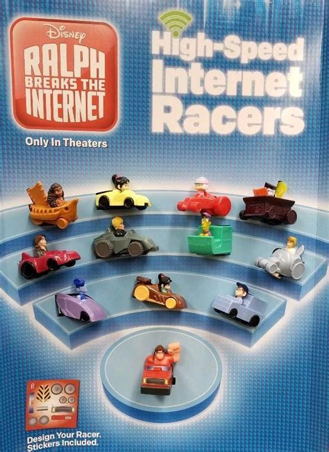 Ralph Breaks The Internet Happy Meal Toy Ralph Racer 2018 Mcdonalds 4