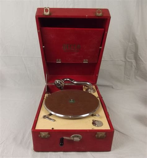 1940's Decca Portable Gramophone Model 50 from theantiquesstorehouse on ...