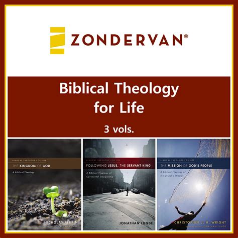 Biblical Theology For Life 3 Vols Verbum