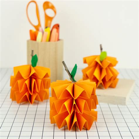 How To Make A Paper Pumpkin Hobbycraft