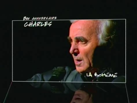 Charles Aznavour Anniversaire Charles Ina