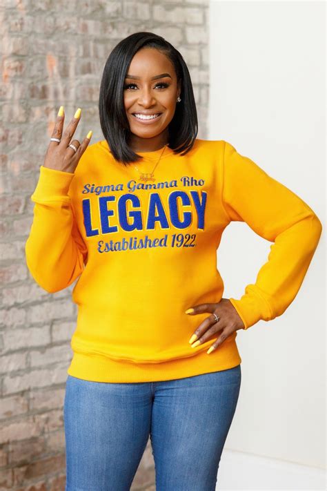 SGRho Legacy Chenille Sweatshirt – My Greek Boutique