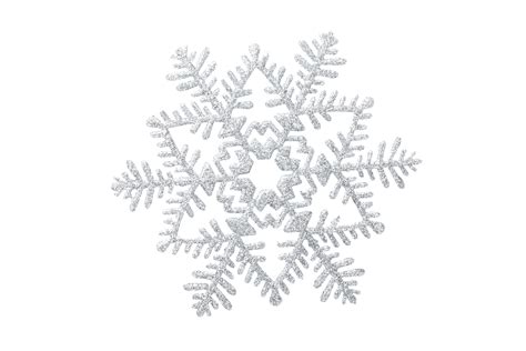 White Snowflake Isolated On A Transparent Background 21939003 Png
