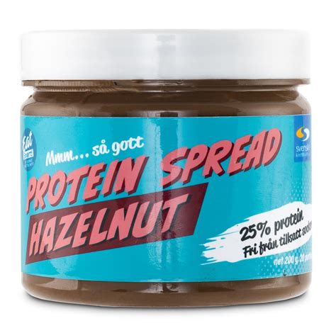 Protein Spread Med Protein And Utan Socker Svenskt Kosttillskott