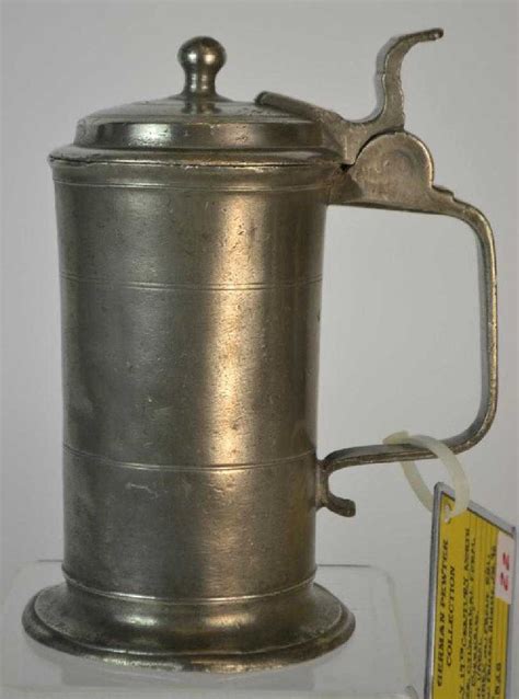 Early 19th Century North German Pewter Tankard Mar 11 2017 Keystone Auction Llc In Pa