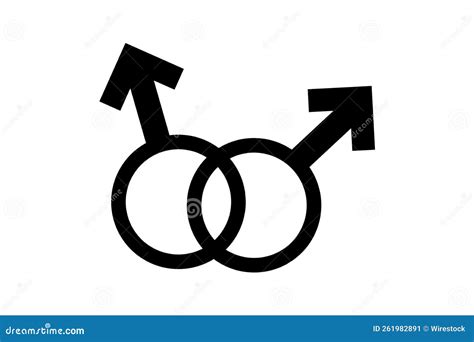 Gay Sexual Orientation Icon Symbol Shape Sign Logo Website Gende Stock Illustration