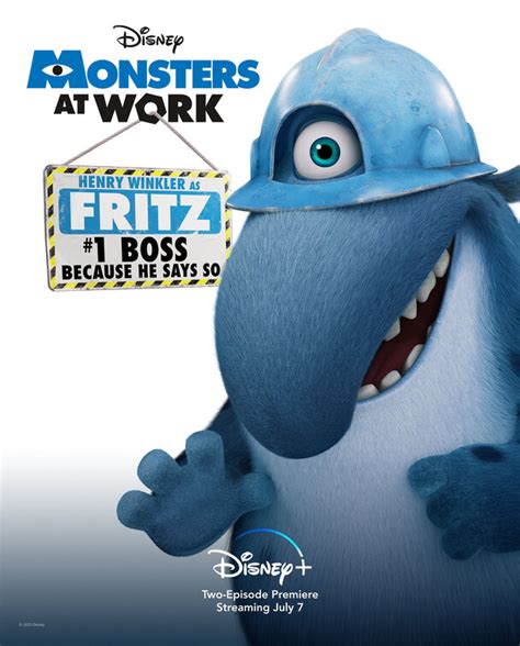 Monsters At Work Tv Poster 6 Of 7 Imp Awards