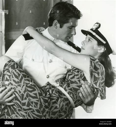 American Actors Richard Gere And Debra Winger In The Movie An Officer