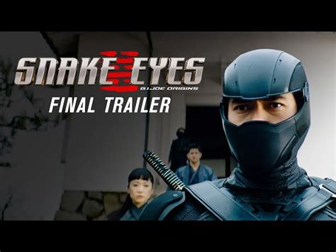 Stream Snake Eyes Gi Joe Origins Prime Video Action Film