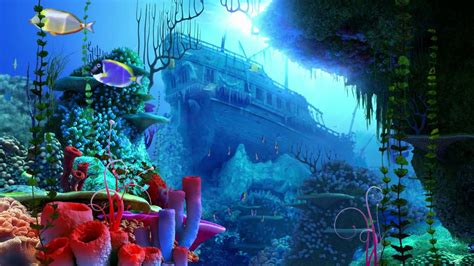 Coral Reef 3d Screensaver Youtube