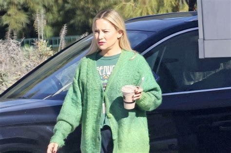 Kate Hudson On The Set Of Shell In Great Chunky Boots