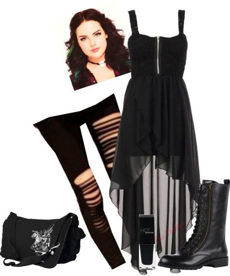 my victorious life as jade west by kitty kat15 liked on polyvore bad girl outfits edgy